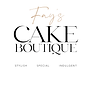 Fay's Cake Boutique logo